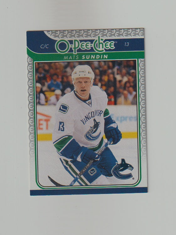2009-10 O-Pee-Chee #74 Mats Sundin