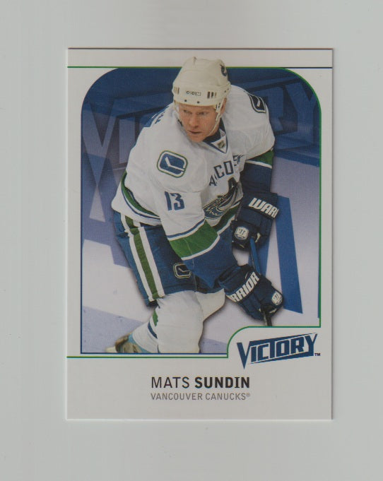 2009-10 Swedish Victory #191 Mats Sundin