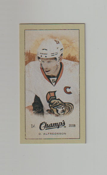 2009-10 Upper Deck Champs Mini #269 Daniel Alfredsson