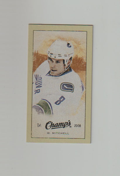 2009-10 Upper Deck Champs SP Mini #358 Willie Mitchell