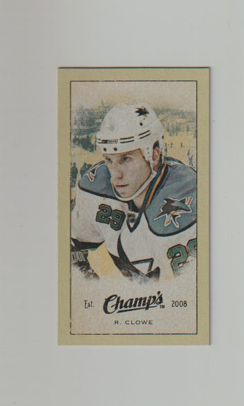 2009-10 Upper Deck Champs SP Mini #369 Ryane Clowe