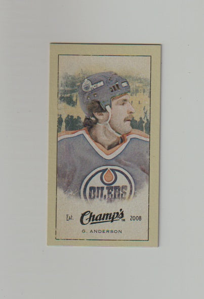 2009-10 Upper Deck Champs SP Mini #379 Glenn Anderson