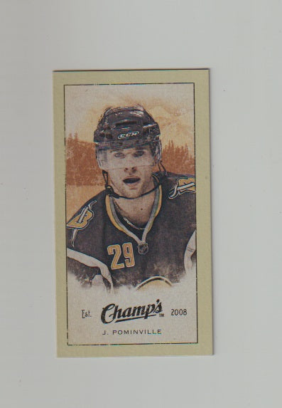 2009-10 Upper Deck Champs SP Mini #381 Jason Pominville