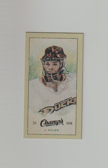 2009-10 Upper Deck Champs SP Mini #386 Jonas Hiller