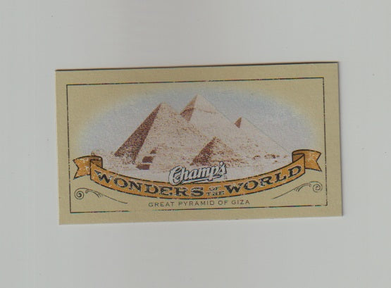 2009-10 Upper Deck Champs SP Mini #389 Great Pyramid of Giza