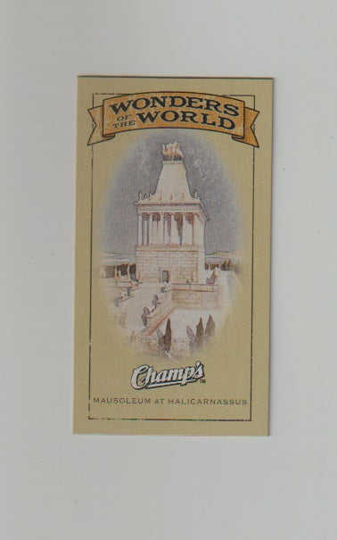 2009-10 Upper Deck Champs SP Mini #393 Mausoluem at Halicarnassus