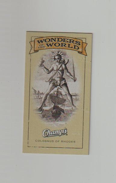 2009-10 Upper Deck Champs SP Mini #394 Colossus of Rhodes