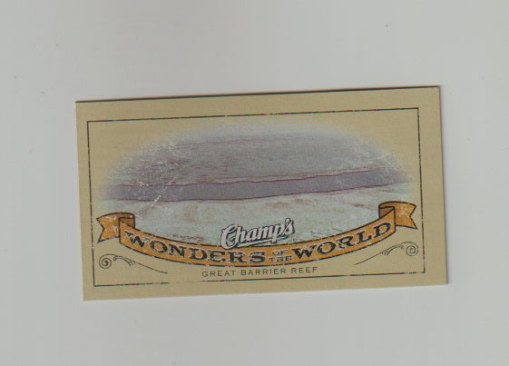 2009-10 Upper Deck Champs SP Mini #404 Great Barrier Reef