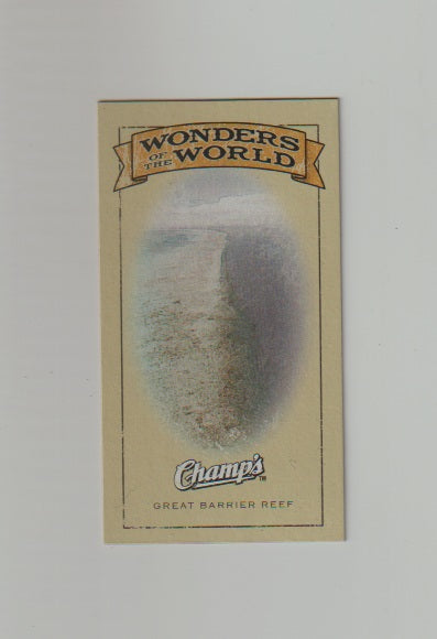 2009-10 Upper Deck Champs SP Mini #412 Great Barrier Reef
