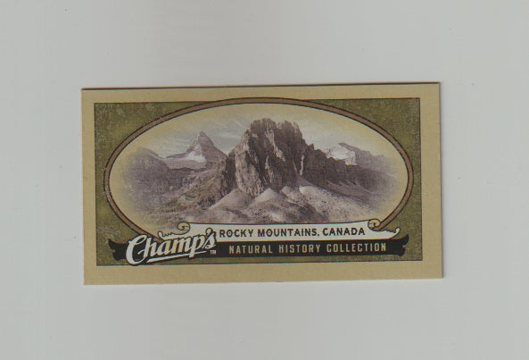 2009-10 Upper Deck Champs SP Mini #419 Rocky Mountains, Canada