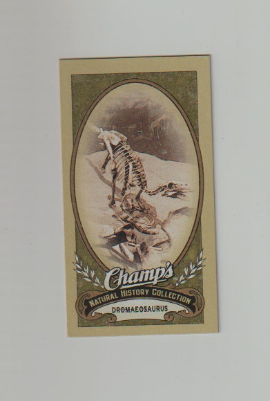 2009-10 Upper Deck Champs SP Mini #428 Dromaeosaurus
