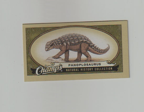 2009-10 Upper Deck Champs SP Mini #433 Panoplosaurus