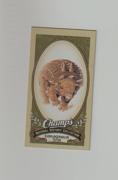 2009-10 Upper Deck Champs SP Mini #434 Euoplocephalus Tutus