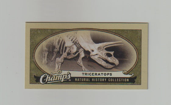 2009-10 Upper Deck Champs SP Mini #438 Triceratops