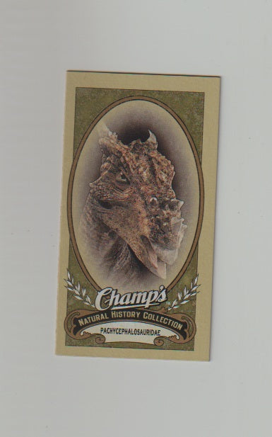 2009-10 Upper Deck Champs SP Mini #444 Pachycephalosauridae