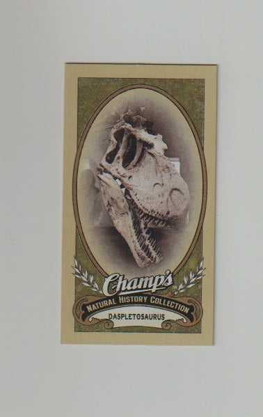 2009-10 Upper Deck Champs SP Mini #445 Daspletosaurus
