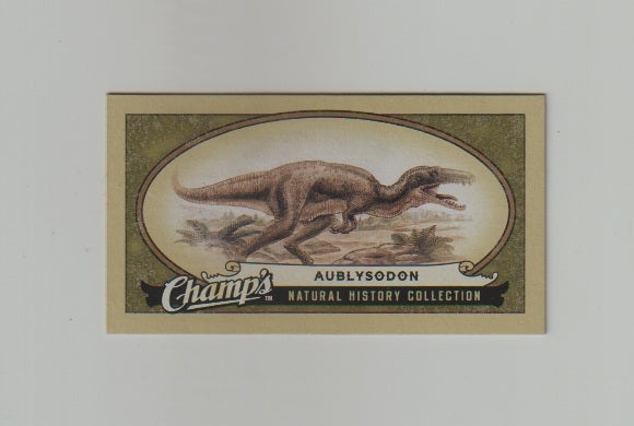 2009-10 Upper Deck Champs SP Mini #447 Aublysodon