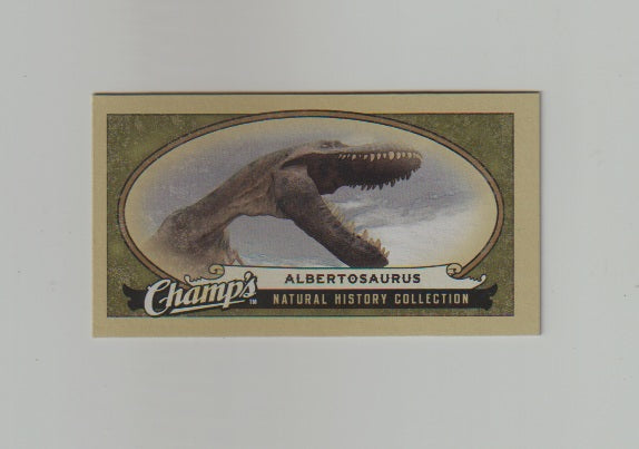 2009-10 Upper Deck Champs SP Mini #448 Albertosaurus