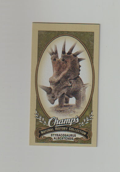 2009-10 Upper Deck Champs SP Mini #449 Styracosaurus Albertensis
