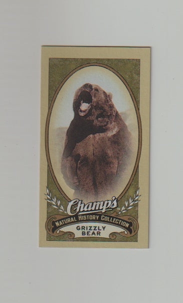 2009-10 Upper Deck Champs SP Mini #468 Grizzly Bear
