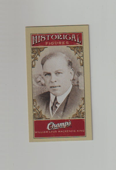 2009-10 Upper Deck Champs SP Mini #524 William Lyon Mackenzie King