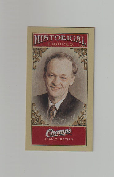 2009-10 Upper Deck Champs SP Mini #534 Jean Chretien