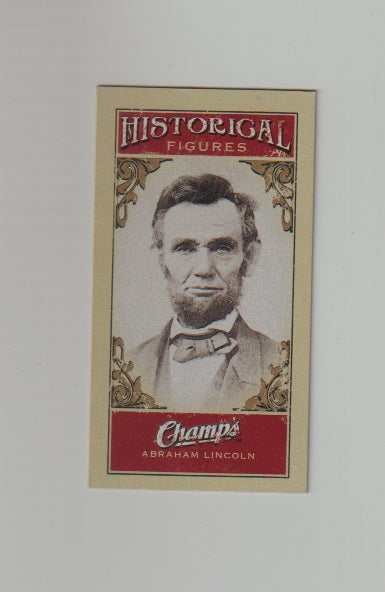 2009-10 Upper Deck Champs SP Mini #552 Abraham Lincoln