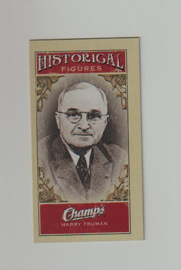 2009-10 Upper Deck Champs SP Mini #569 Harry Truman