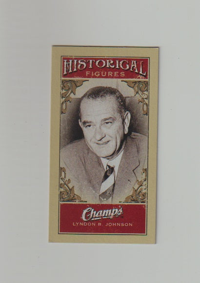 2009-10 Upper Deck Champs SP Mini #572 Lyndon B. Johnson