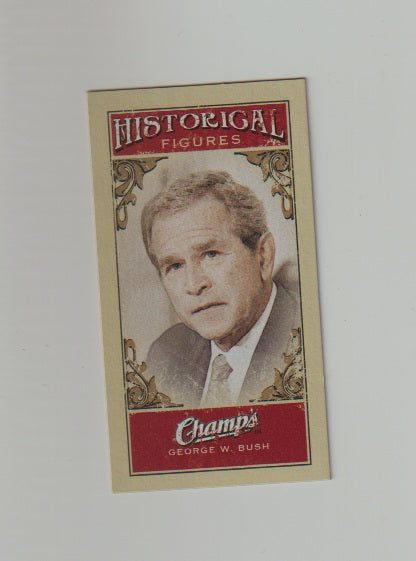 2009-10 Upper Deck Champs SP Mini #579 George W. Bush