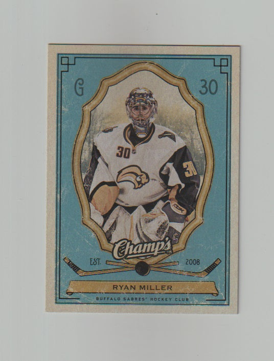 2009-10 Upper  Deck Champs #14 Ryan Miller