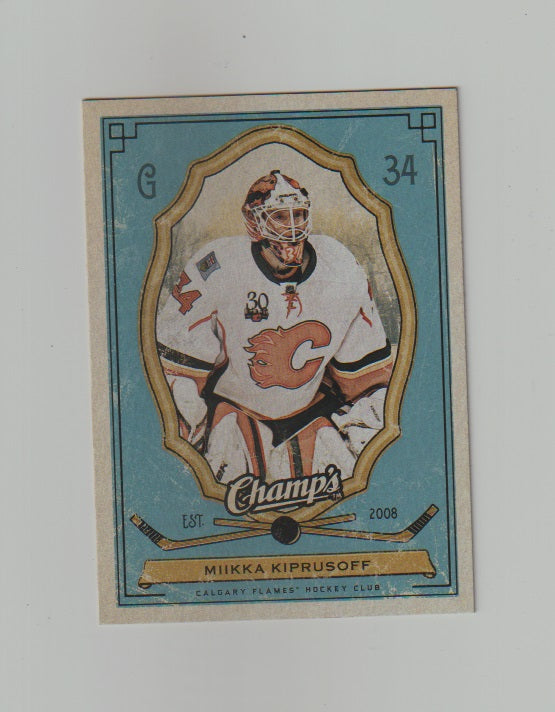 2009-10 Upper  Deck Champs #15 Miikka Kiprusoff