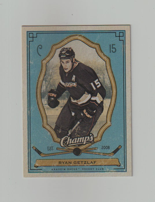 2009-10 Upper  Deck Champs #1 Ryan Getzlaf