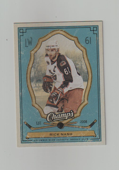 2009-10 Upper  Deck Champs #30 Rick Nash