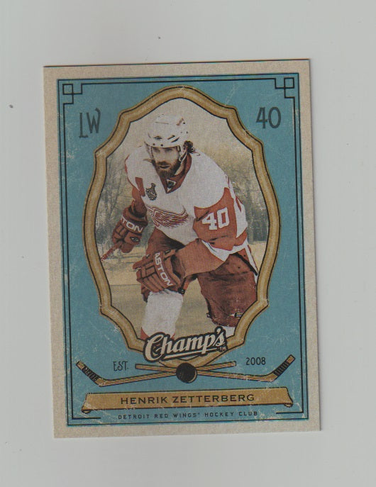 2009-10 Upper  Deck Champs #36 Henrik Zetterberg