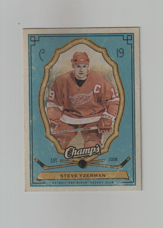 2009-10 Upper  Deck Champs #39 Steve Yzerman