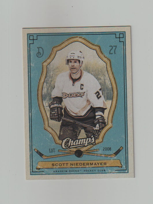 2009-10 Upper  Deck Champs #3 Scott Niedermayer