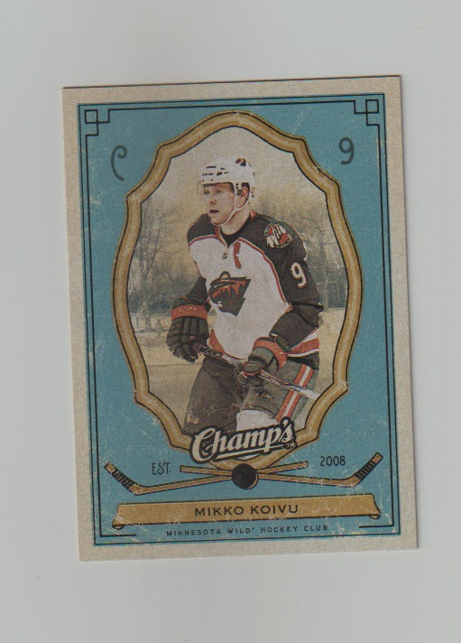 2009-10 Upper  Deck Champs #52 Mikko Koivu