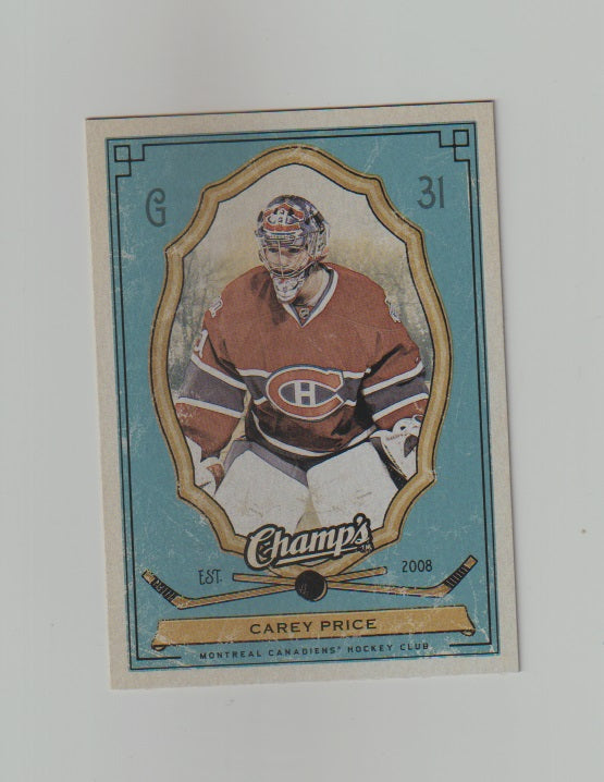 2009-10 Upper  Deck Champs #55 Carey Price