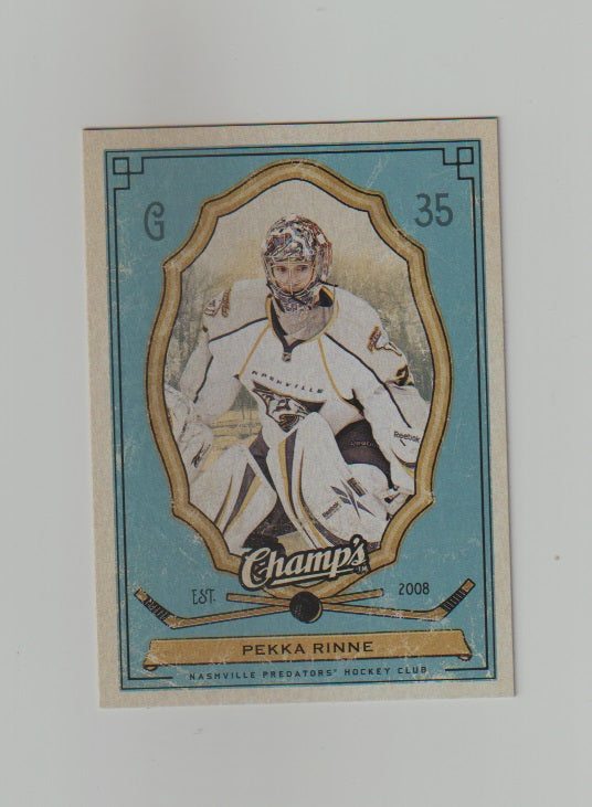 2009-10 Upper  Deck Champs #59 Pekka Rinne