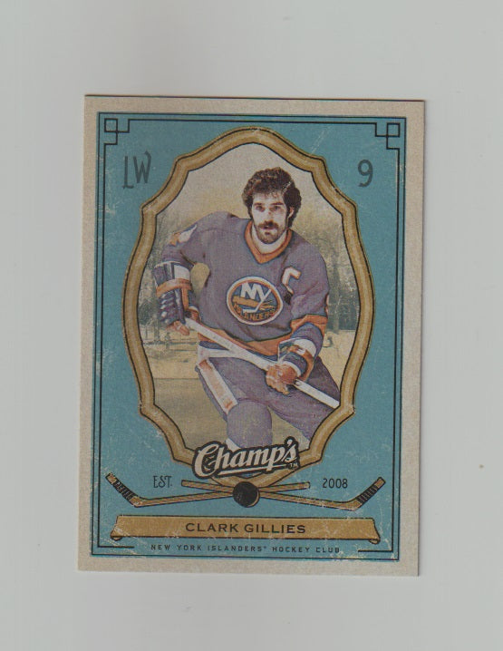 2009-10 Upper Deck Champs #64 Clark Gillies