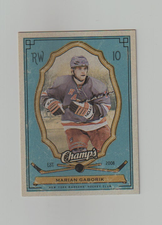 2009-10 Upper Deck Champs #67 Marian Gaborik