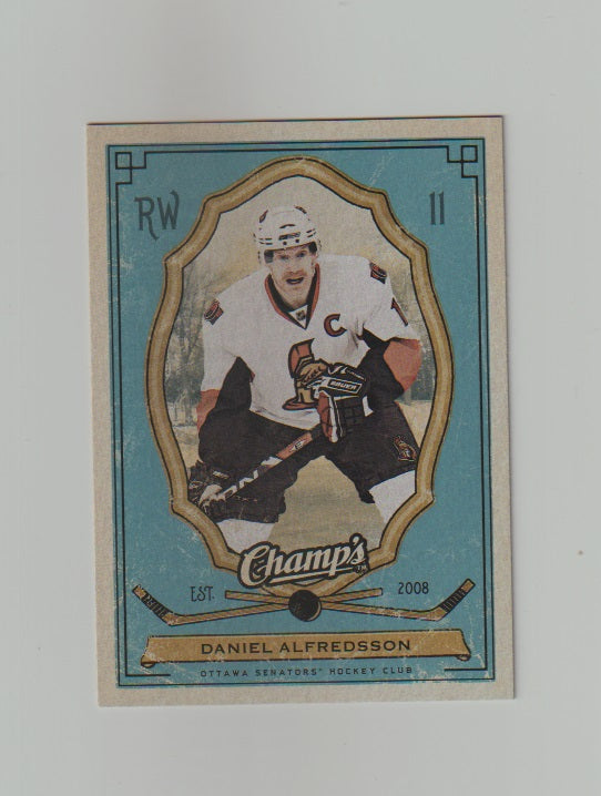 2009-10 Upper Deck Champs #73 Daniel Alfredsson