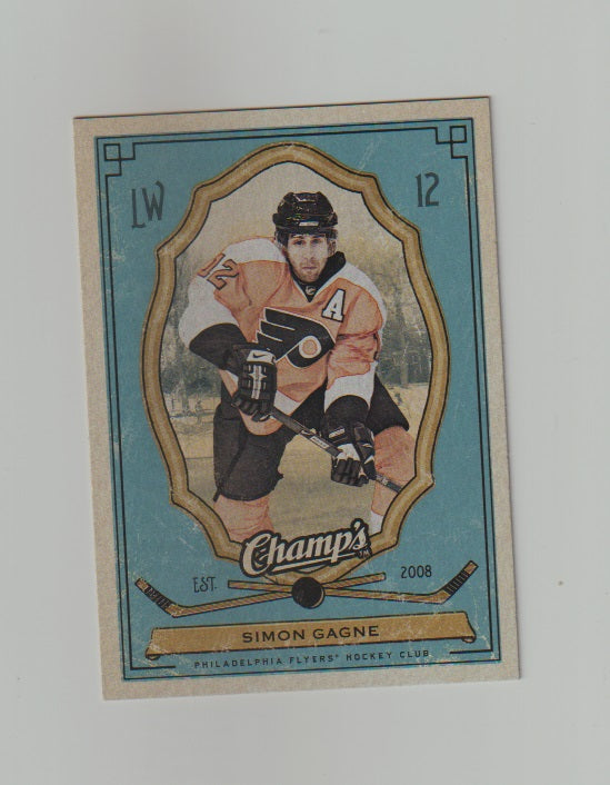 2009-10 Upper Deck Champs #77 Simon Gagne