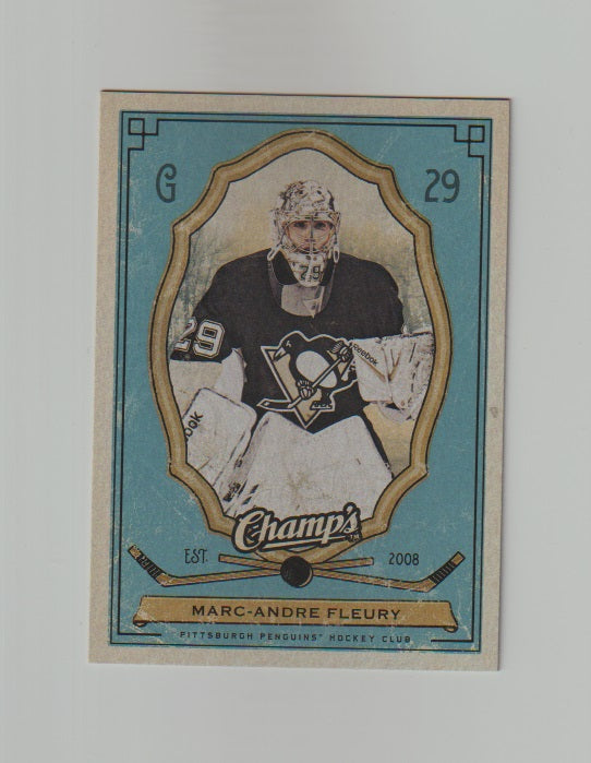 2009-10 Upper Deck Champs #81 Marc-Andre Fleury