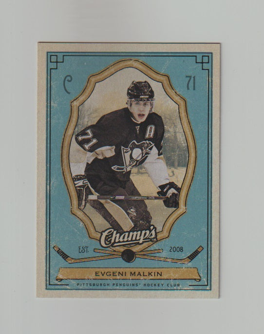 2009-10 Upper Deck Champs #82 Evgeni Malkin