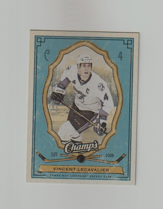 2009-10 Upper Deck Champs #87 Vincent Lecavalier