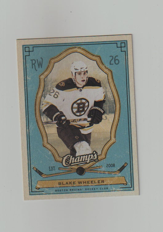 2009-10 Upper  Deck Champs #8 Blake Wheeler