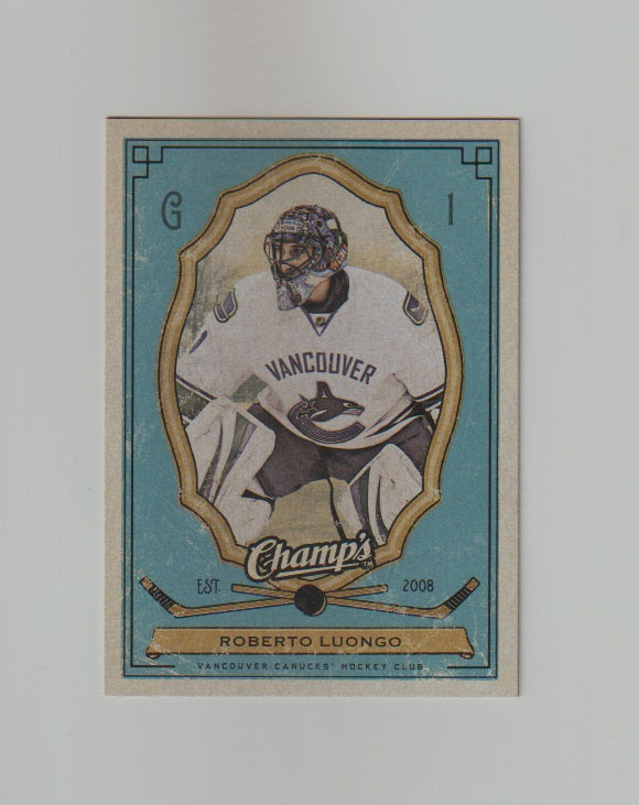 2009-10 Upper Deck Champs #93 Roberto Luongo