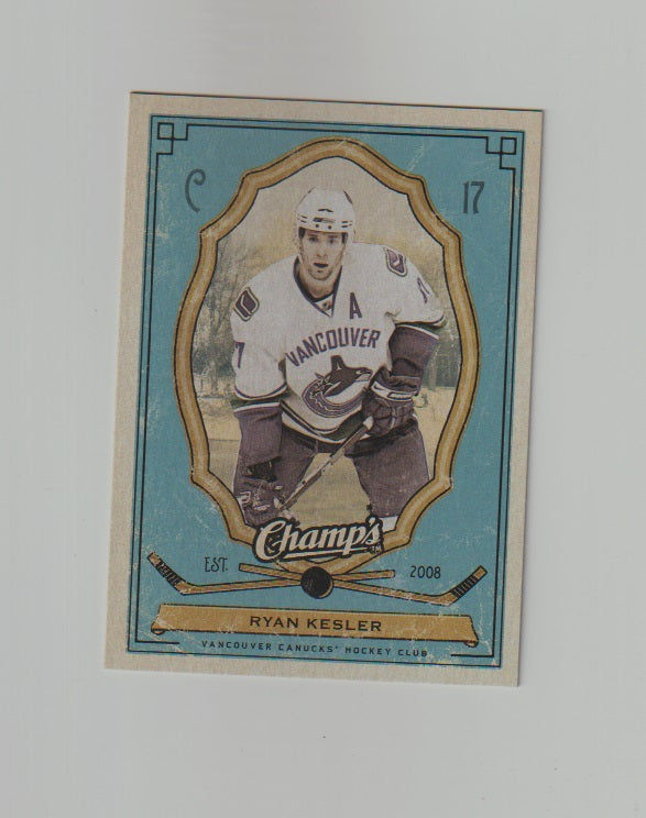 2009-10 Upper Deck Champs #95 Ryan Kesler